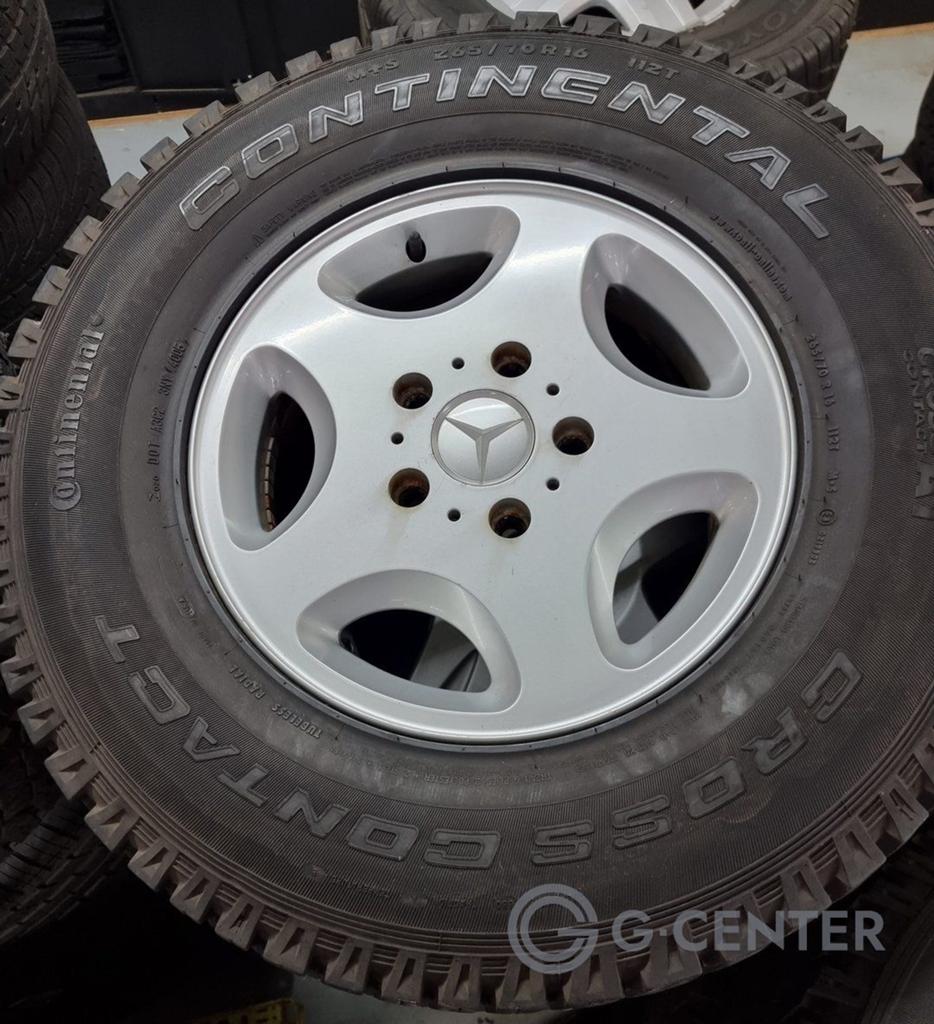 Mercedes-Benz G-klasse Wielenset A4634010302 265/70 R16 W463, Autos : Pièces & Accessoires, Pneus et Jantes, -, 16 pouces, -