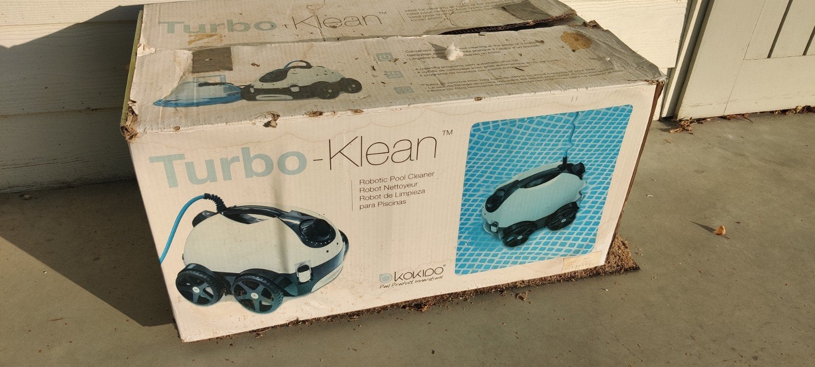 Kokido zwembadrobotstofzuiger automatisch, Ophalen