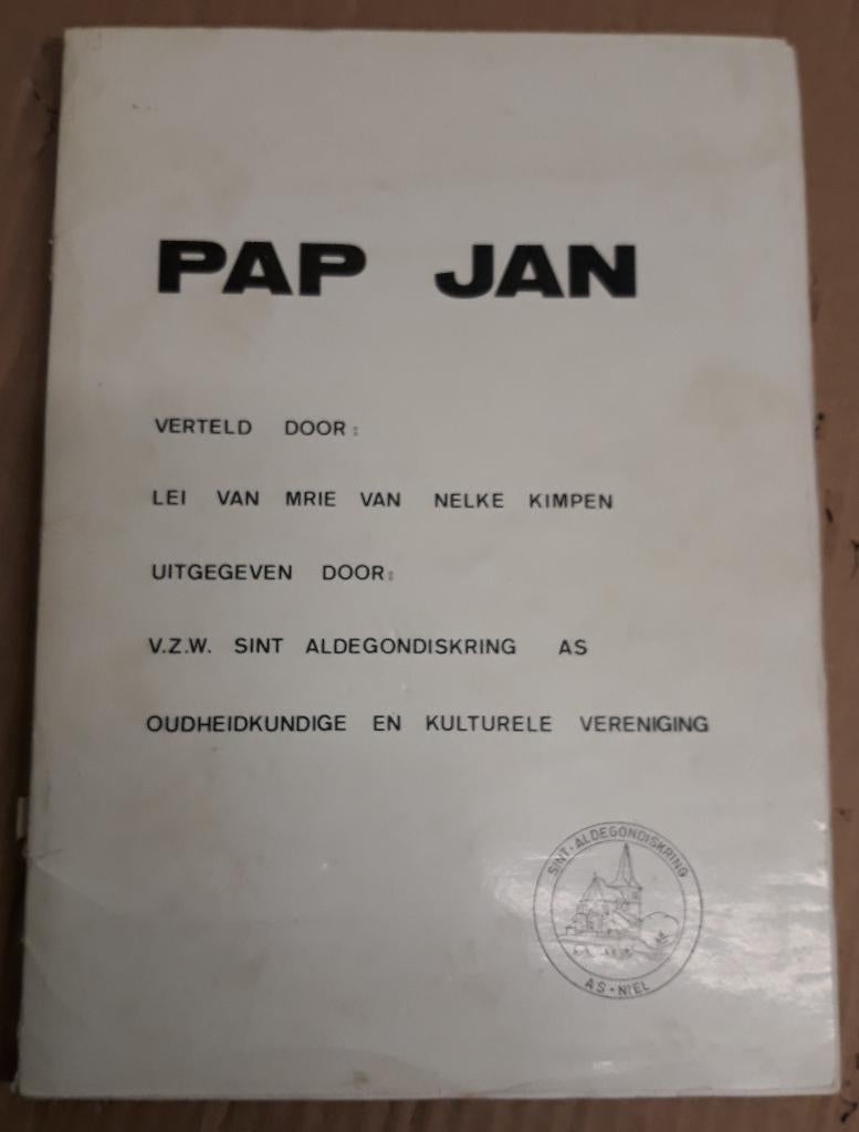 Boek "Pap Jan" uit Opglabbeek, Oudsbergen, Boeken, Ophalen of Verzenden, 19e eeuw, Gelezen, Leo Roosen