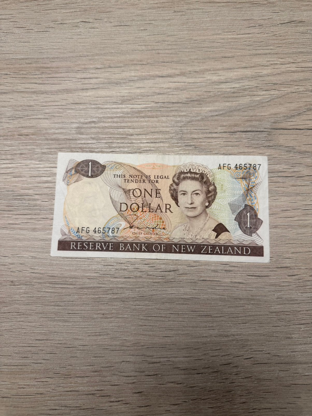 Zeer mooie 1 dollar New zeeland, Postzegels en Munten, Bankbiljetten | Europa | Niet-Eurobiljetten, Ophalen of Verzenden