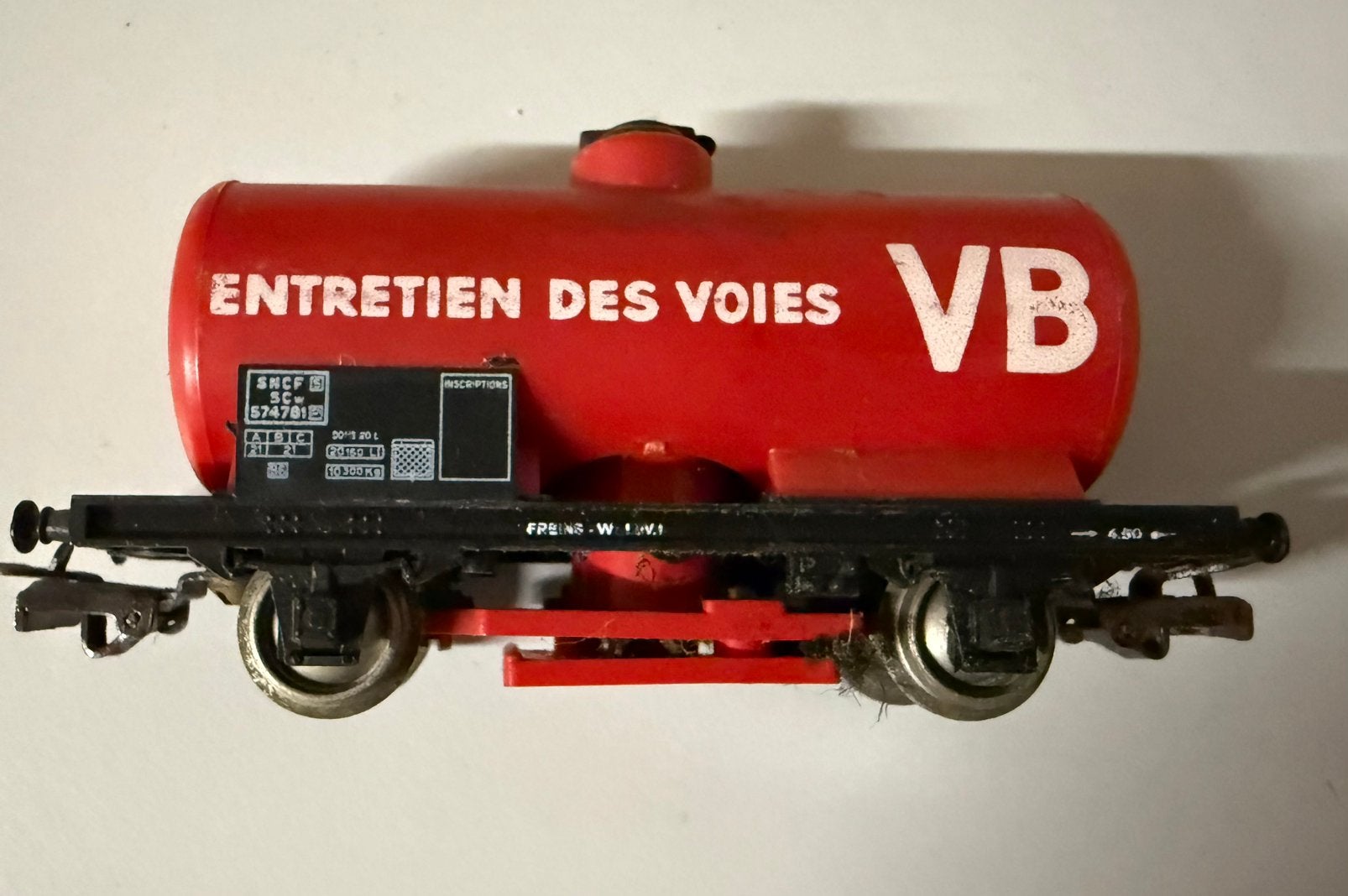Jouef 6495 tankwagen, Ophalen of Verzenden, Gebruikt, Wagon, Jouef