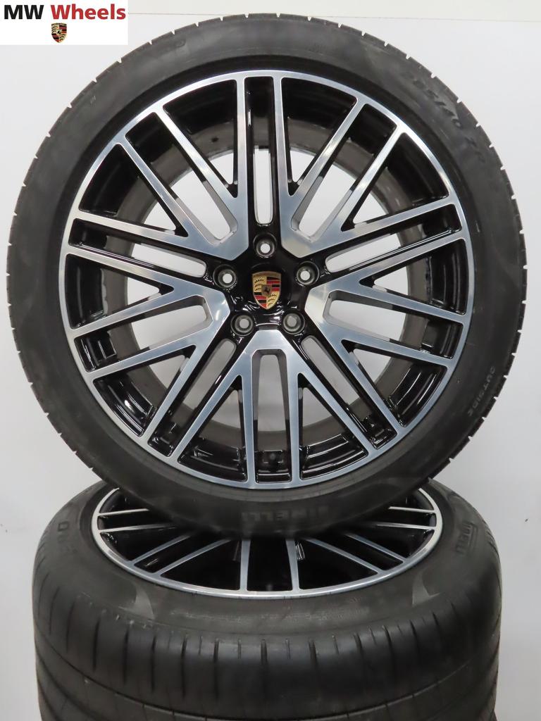 Porsche Cayenne Coupe Turbo V 22 inch velgen zomerbanden, Gebruikt, -, 285 mm, -