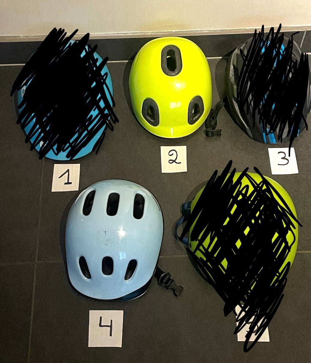 Casques vélo, Fietsen en Brommers, Ophalen of Verzenden, Gebruikt