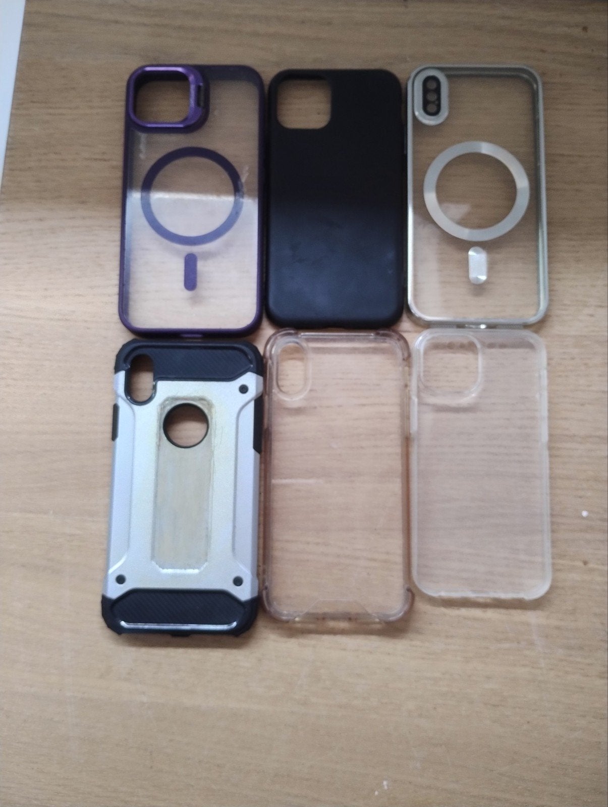 lot iPhone hoesjes., Ophalen, Gebruikt, IPhone XS, Waterdicht
