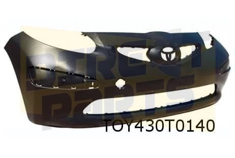 Toyota Aygo (-2/09) voorbumper (te spuiten) Origineel!	52119, Neuf, -, Toyota, -