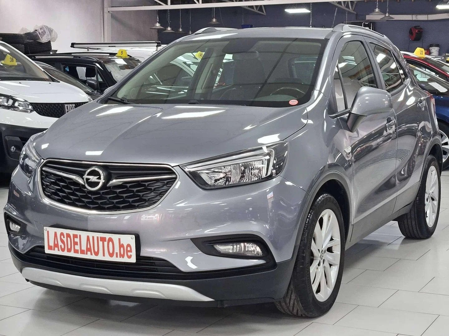 Opel Mokka X 1.4i Turbo Led Gps Bluetooth Cruise Carplay And, Volant multifonction, Argent ou Gris, Euro 6, Entreprise