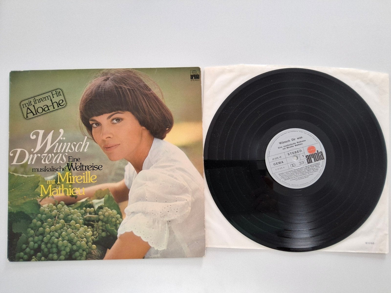 Mireille Mathieu - Wünsch Dir was.  RARE, Enlèvement ou Envoi, Comme neuf, 12 pouces, LP