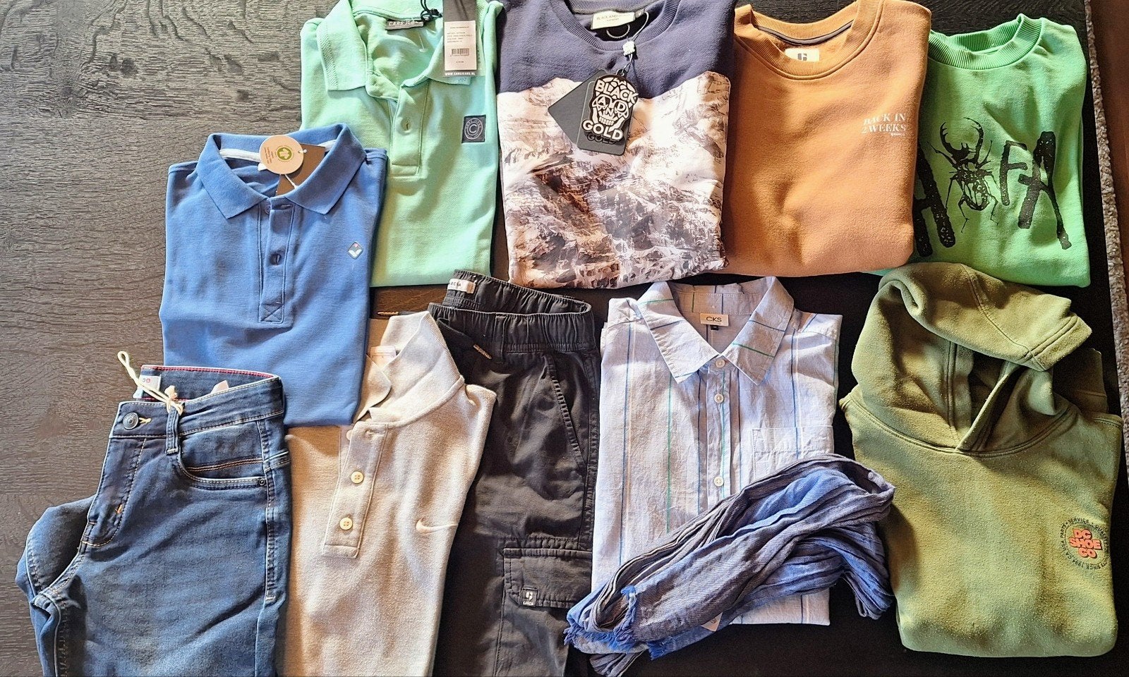 Pakket merkkledij 13/14 j, nieuwe stuks! 60 euro, Kinderen en Baby's, Ophalen