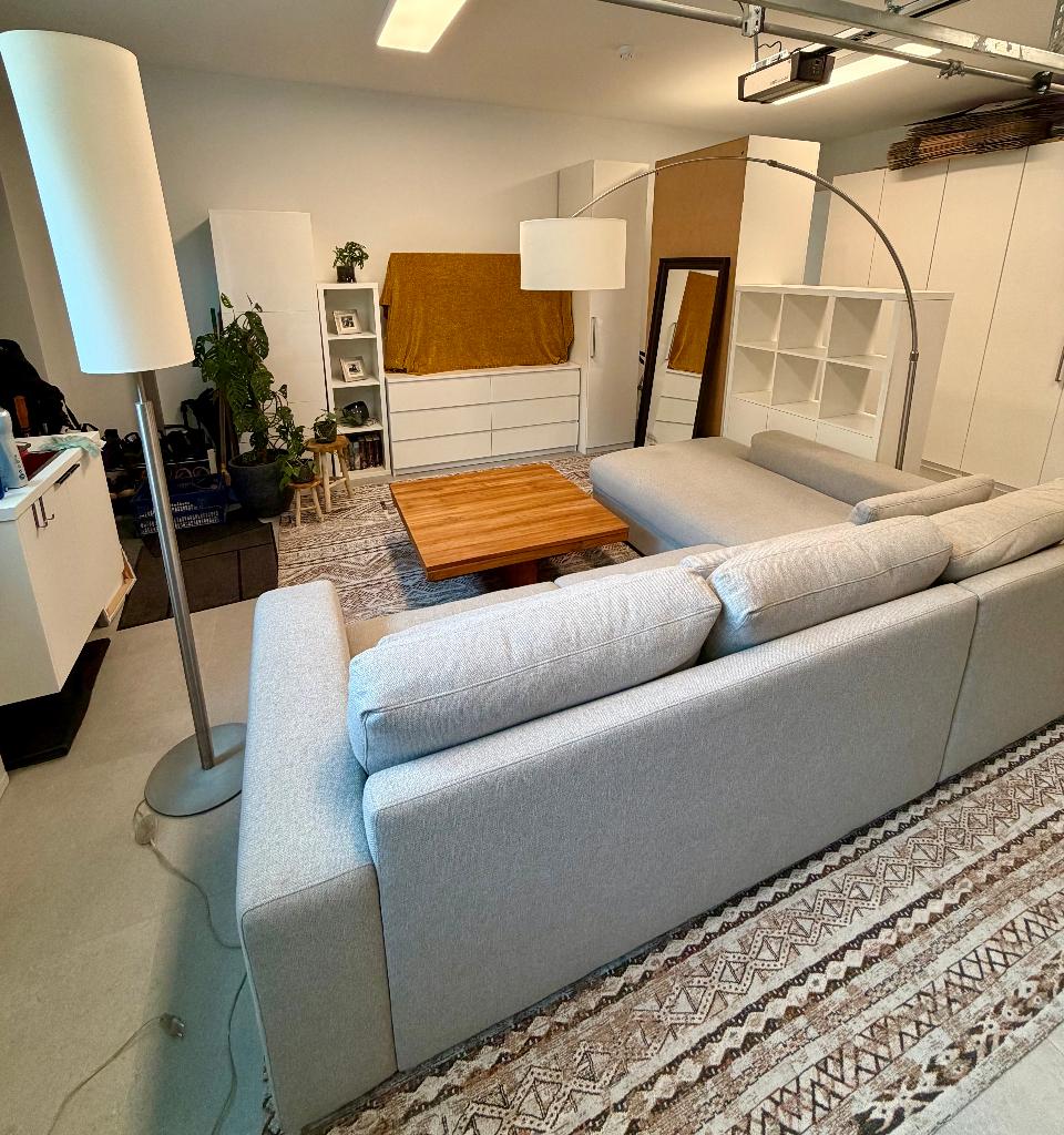 bankstel en salon tafel, Huis en Inrichting, Ophalen, Gebruikt, 100 tot 125 cm, 150 tot 200 cm