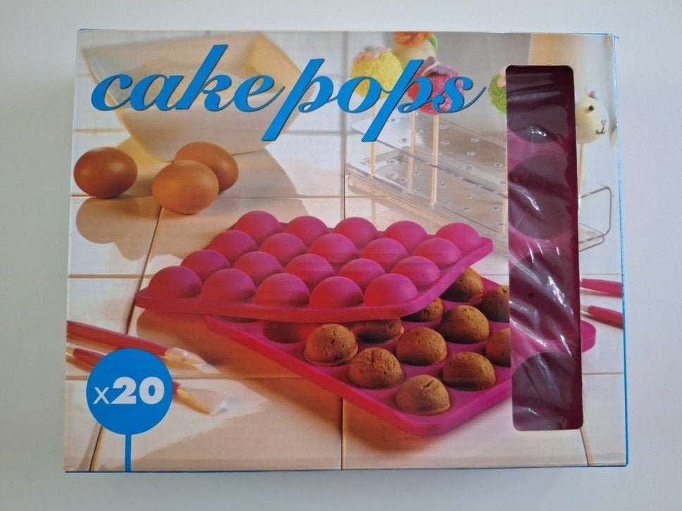 Cakepopvorm in siliconen, Hobby en Vrije tijd, Ophalen, Zo goed als nieuw, Bakvorm