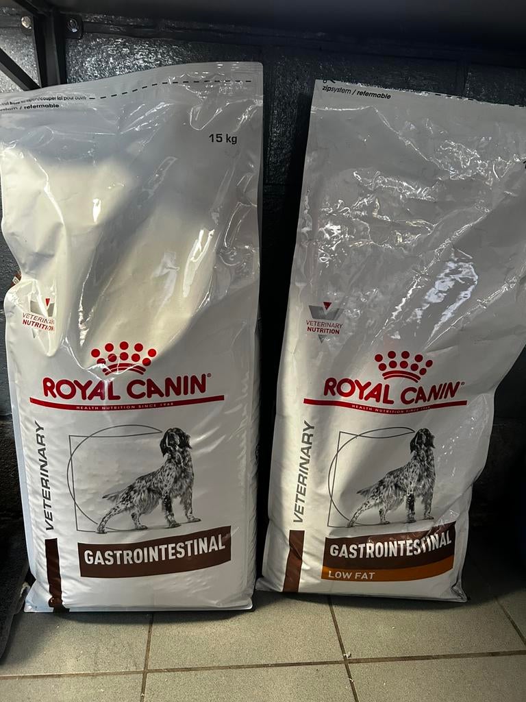 Royal canin gastro-intestinale, Enlèvement, Chien