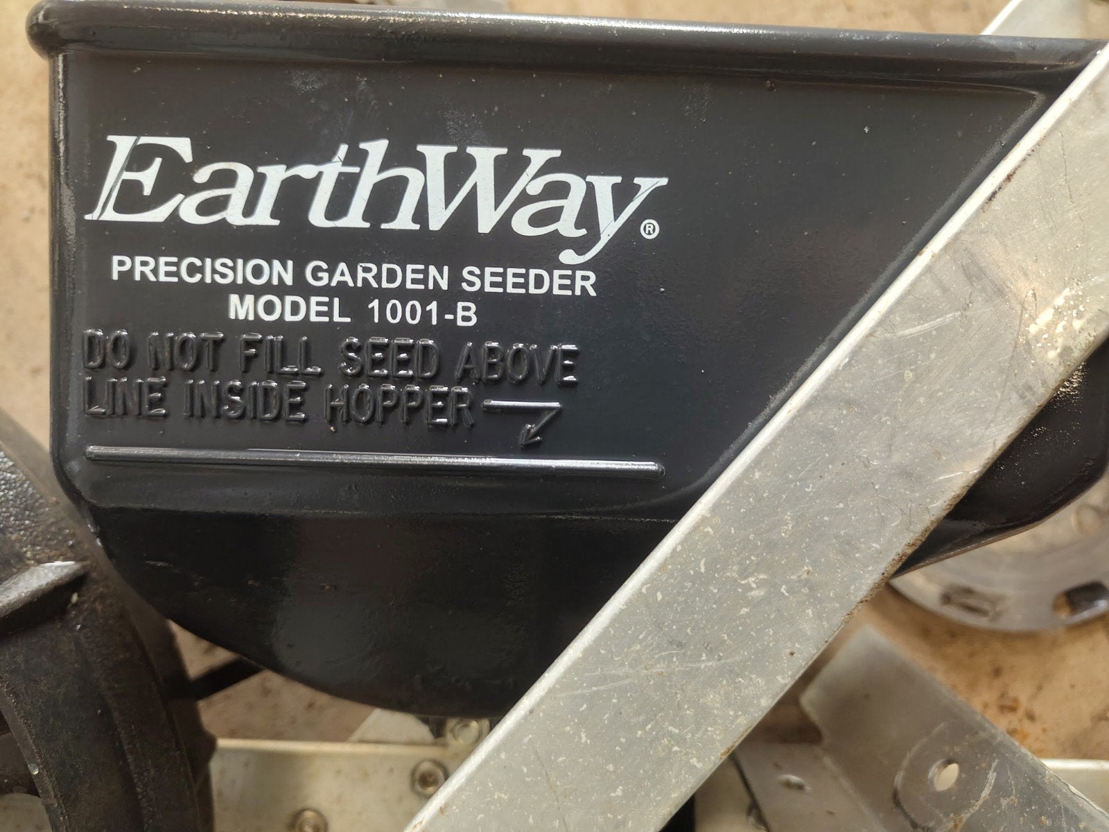 Eartway zaaimachine met alle zaaischijven, Tuin en Terras, Ophalen, Gebruikt