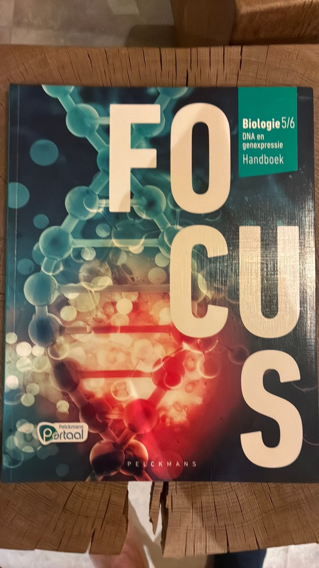 Focus Biologie 5/6 DNA en genetica Handboek (incl. Pelckmans, Boeken, Ophalen, Zo goed als nieuw, ASO, Biologie