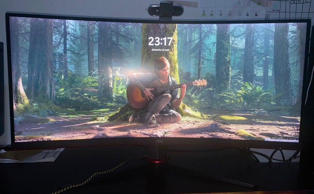 Écran Pc AOC 32" incurvé, 144hz, 1440p, Ophalen, IPS, 101 t/m 150 Hz, 32"