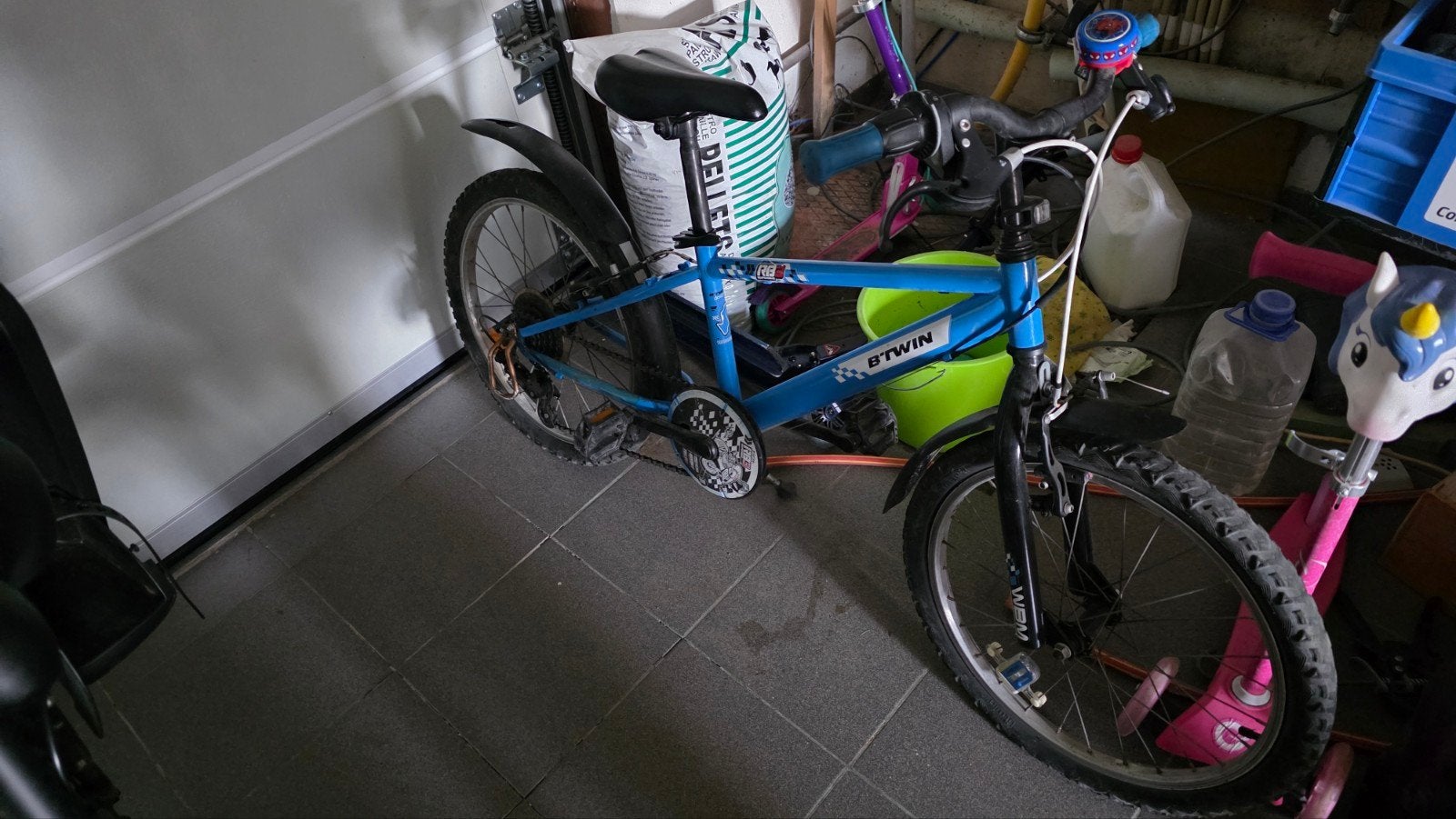Fiets 20" kinderfiets jongen, Enlèvement