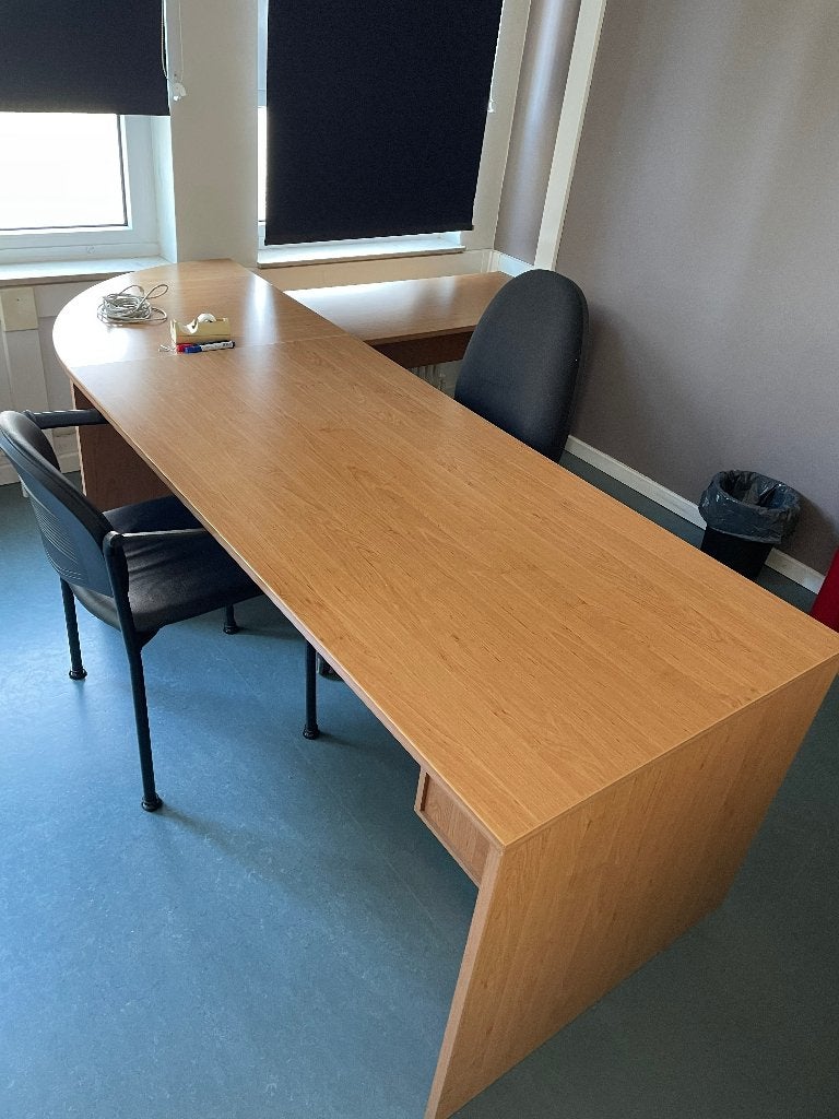 mobilier de bureau en trois pièces avec commode, Atelier, Enlèvement, Utilisé, Bureau