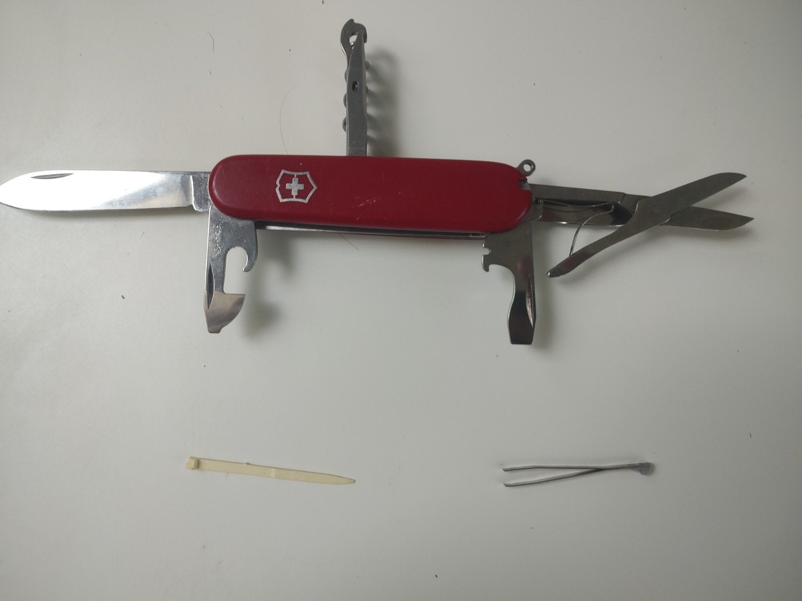 Victorinox Climber Rood— Zwitsers zakmes, Ophalen of Verzenden, Zo goed als nieuw