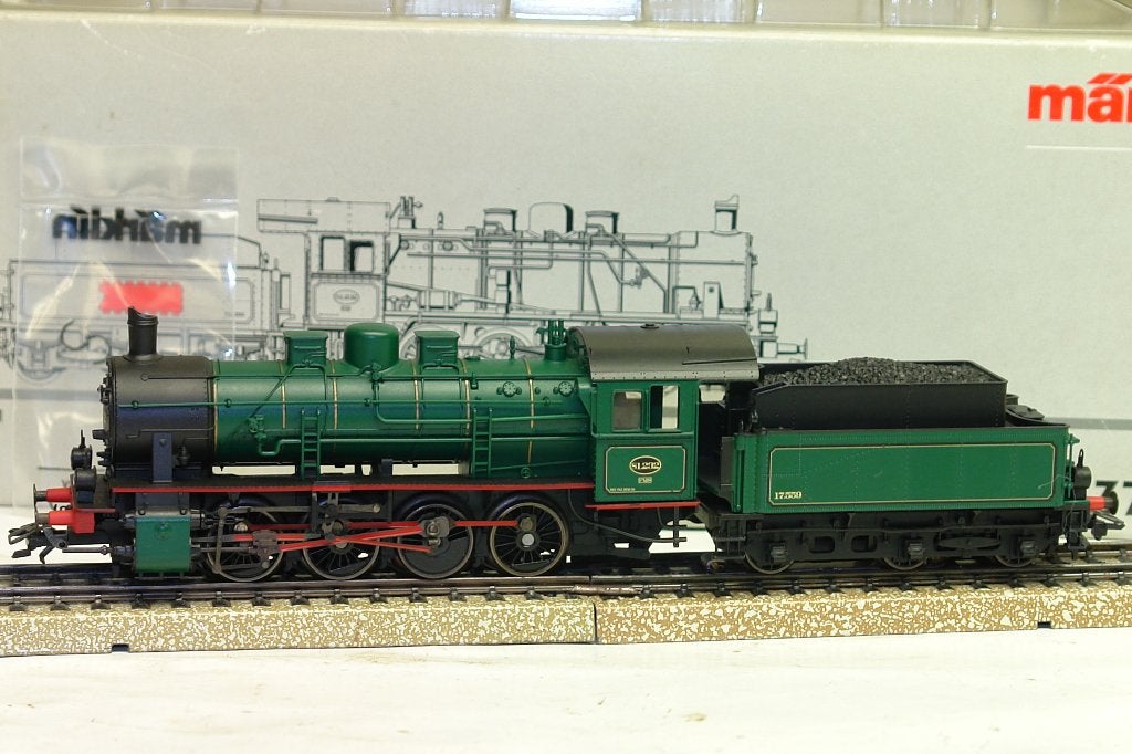 Märklin H0 37553 VAPEUR 81232 SNCB NMBS DIGITAL, Enlèvement ou Envoi, Courant alternatif, Comme neuf, Locomotive