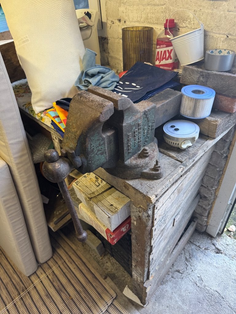 Étau, Bricolage & Construction, Établis, Enlèvement, Utilisé, Étau