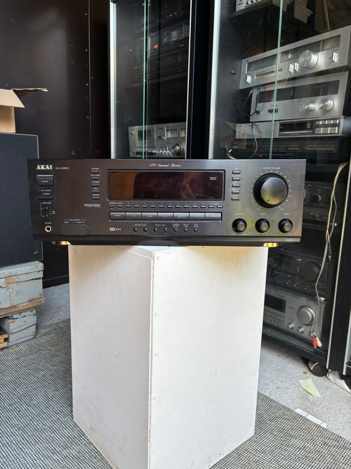 Akai AA V29DPL, Audio, Tv en Foto, Versterkers en Ontvangers, Ophalen of Verzenden, Gebruikt, Stereo, Overige merken