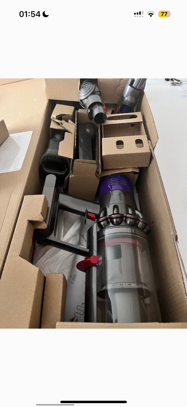 Dyson Cyclone v10 steelstofzuiger Gloednieuw in doos, Ophalen of Verzenden, Zo goed als nieuw, Steelstofzuiger, Dyson