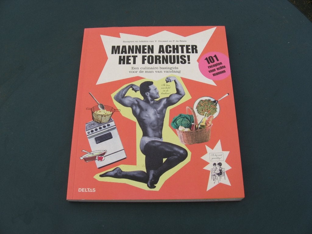 Kookboek: mannen achter het fornuis, Ophalen of Verzenden, Nieuw