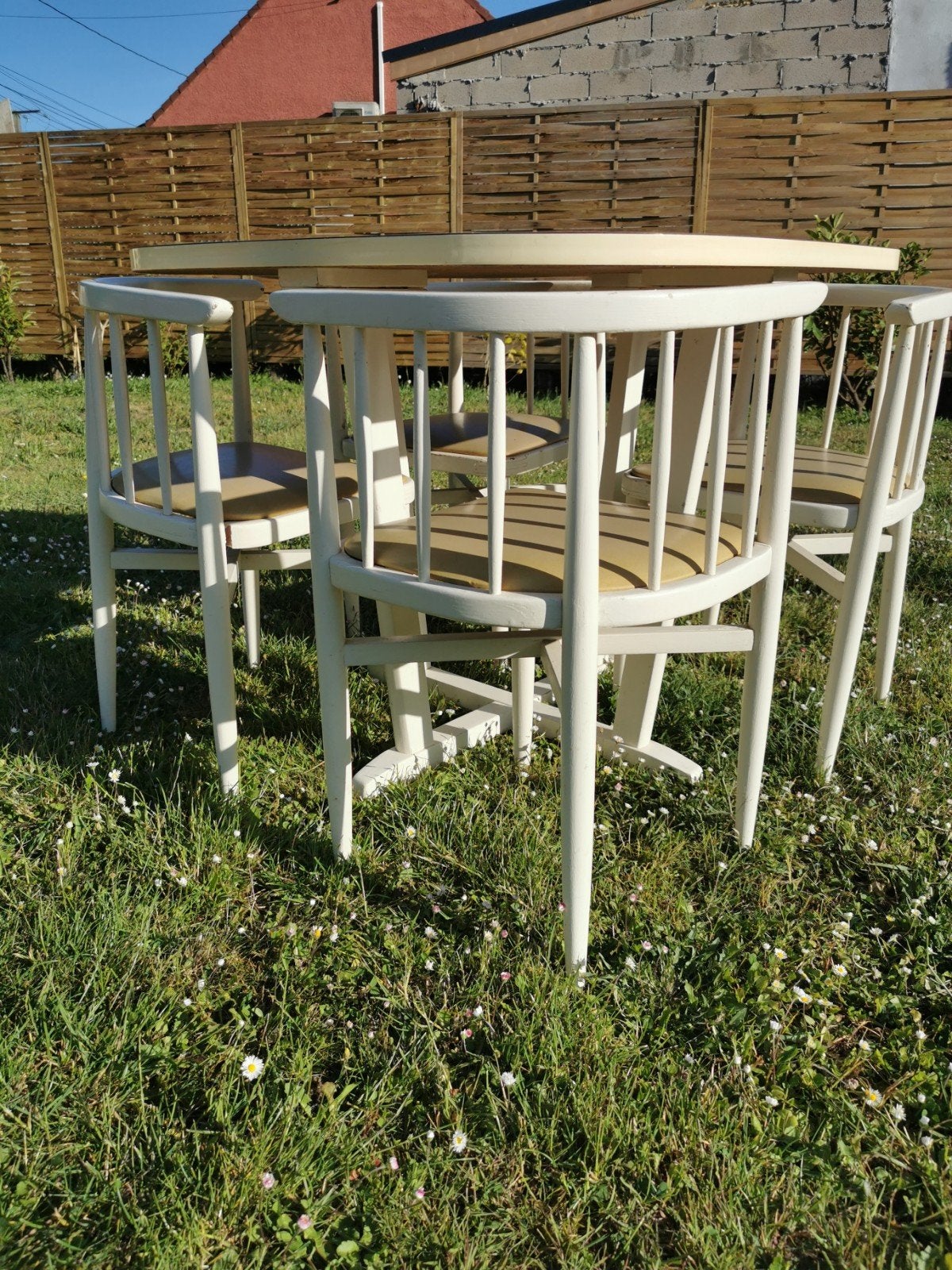 ensemble table et chaises Thonet années 70, Enlèvement