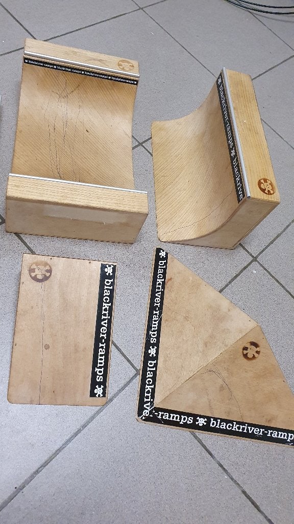 Blackriver Ramps Fingerboard Set – Grote lot – Gebruikt, Enlèvement, Utilisé