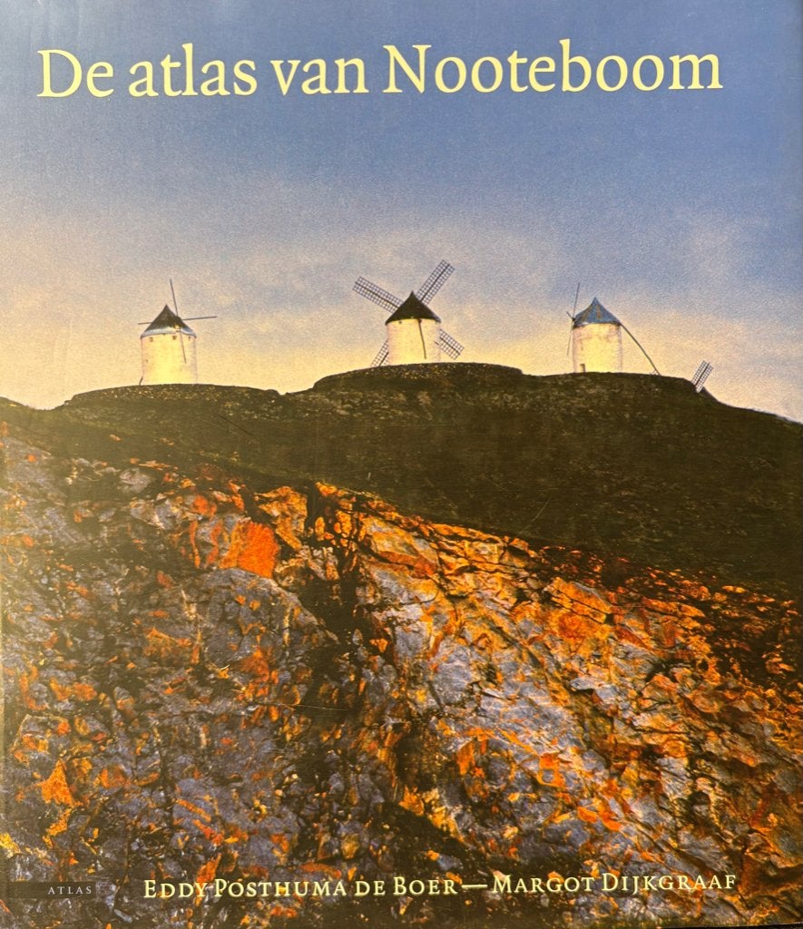Fourgon CEES NOOTEBOOM Atlas, 2003 néerlandais et signé, Enlèvement ou Envoi, Comme neuf, Cees Nooteboom, Pays-Bas