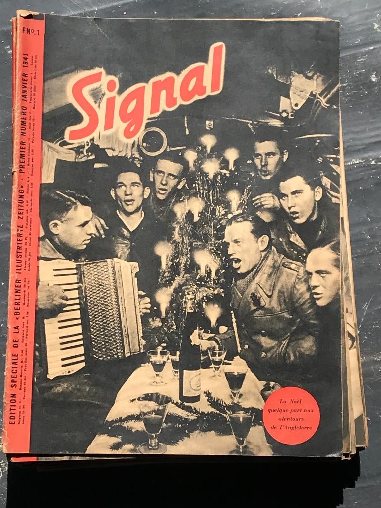 Signal magazines volledig jaar 1941, Verzamelen, Ophalen of Verzenden, 1940 tot 1960, Tijdschrift