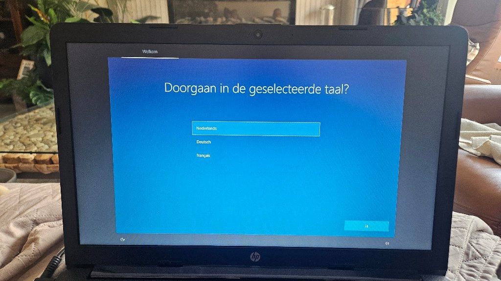 Hp laptop in zeer mooie staat aan spotprijs, Computers en Software, Verzenden, Azerty