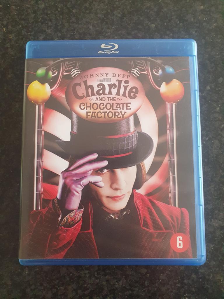 Charlie et la chocolaterie blu ray NL FR, Enlèvement ou Envoi