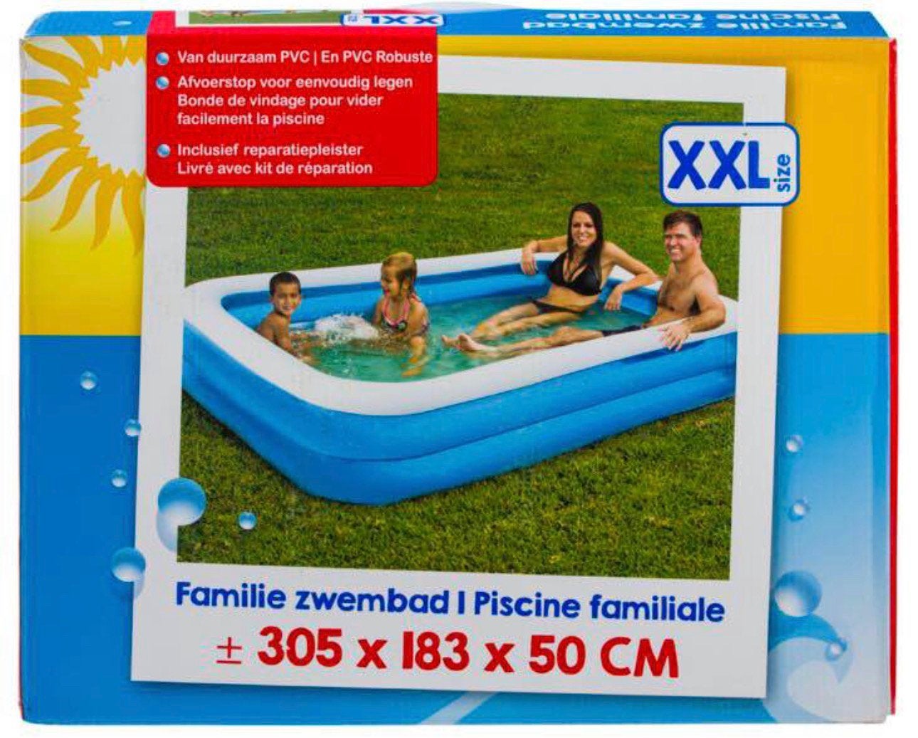 Familie zwembad te koop, Ophalen, Zo goed als nieuw