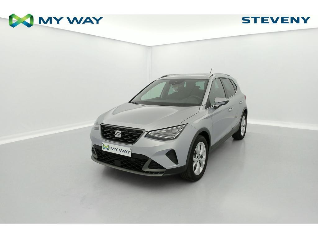 Seat Arona FR Limited 1.0TSI 110ch(81kW) DSG *My Way Selecti, Auto's, Automaat, Navigatiesysteem, SUV of Terreinwagen, Zilver of Grijs