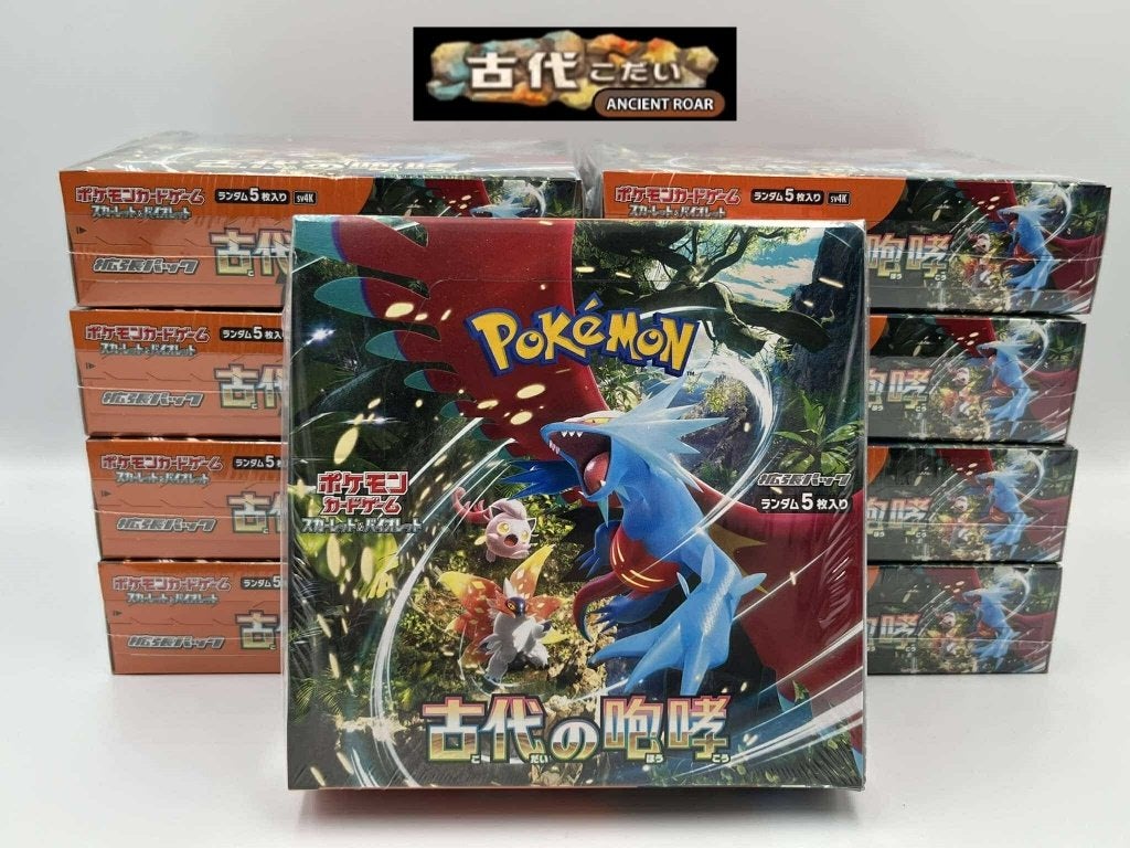 Pokémon : Japanese Ancient Roar Boosterbox, Ophalen of Verzenden, Nieuw, Boosterbox, Foil