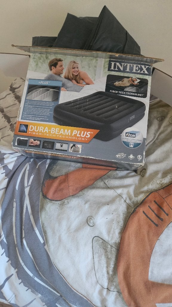 zelfopblaasbare matras, Ophalen, Matras