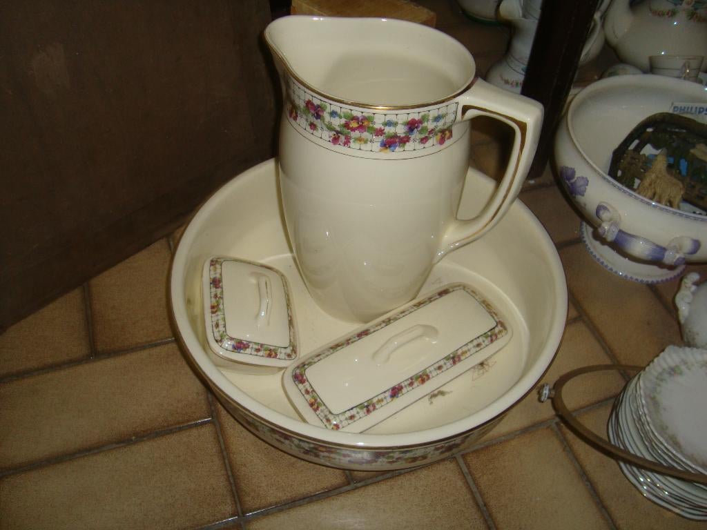 Art Deco lampetstel Boch., Enlèvement