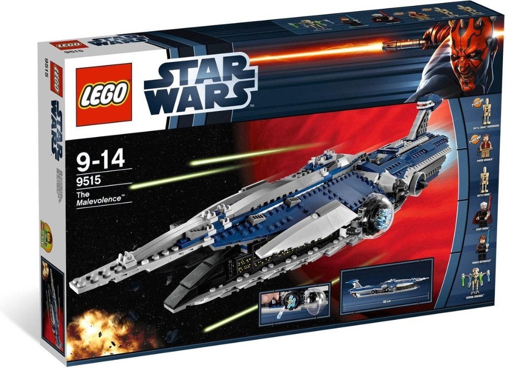 LEGO 9515 — The Malevolence, Ophalen of Verzenden, Gebruikt, Actiefiguurtje