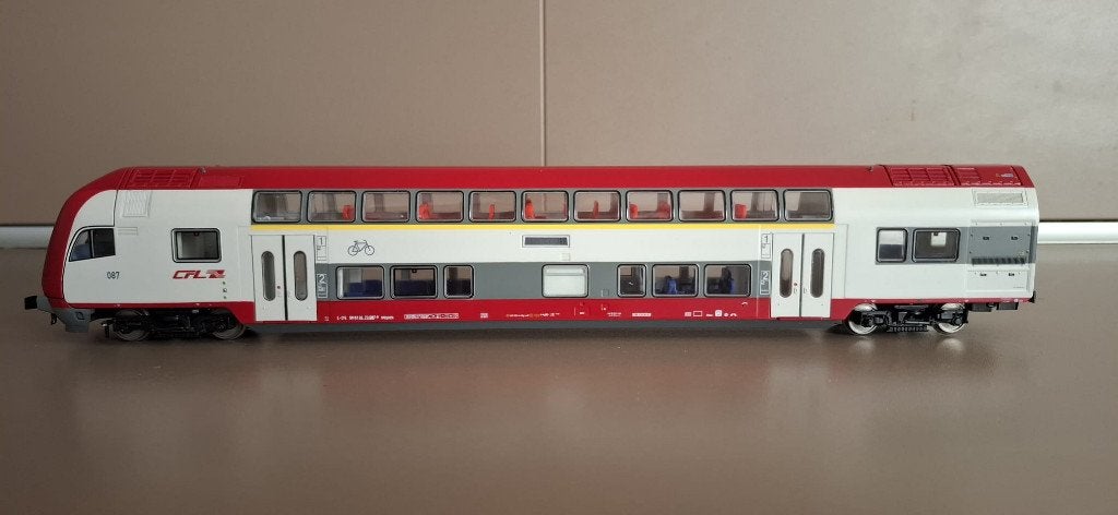 HO-CFL auto 2N Hobbytrade 63071, Overige merken, Gelijkstroom, Wagon, Ophalen of Verzenden