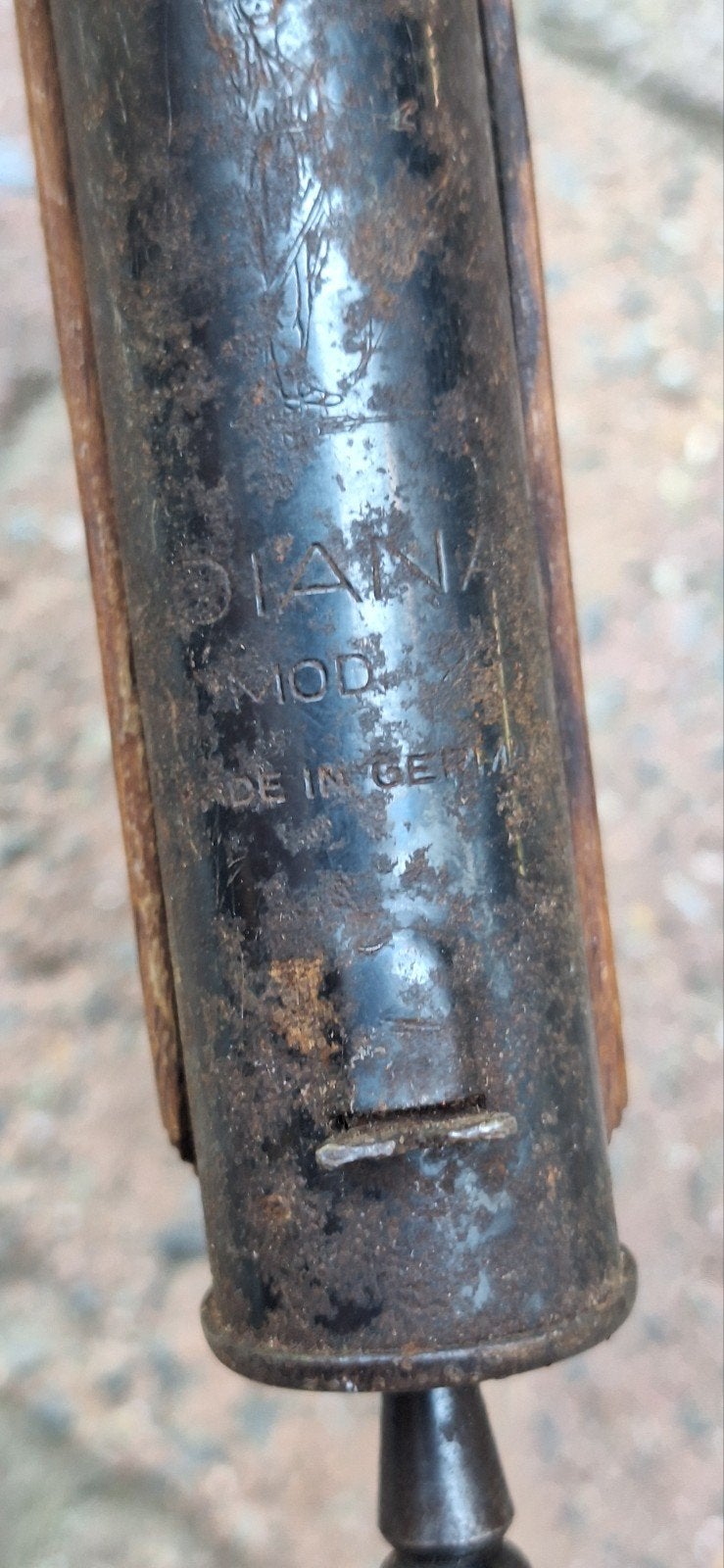 Diana mod 2, Enlèvement