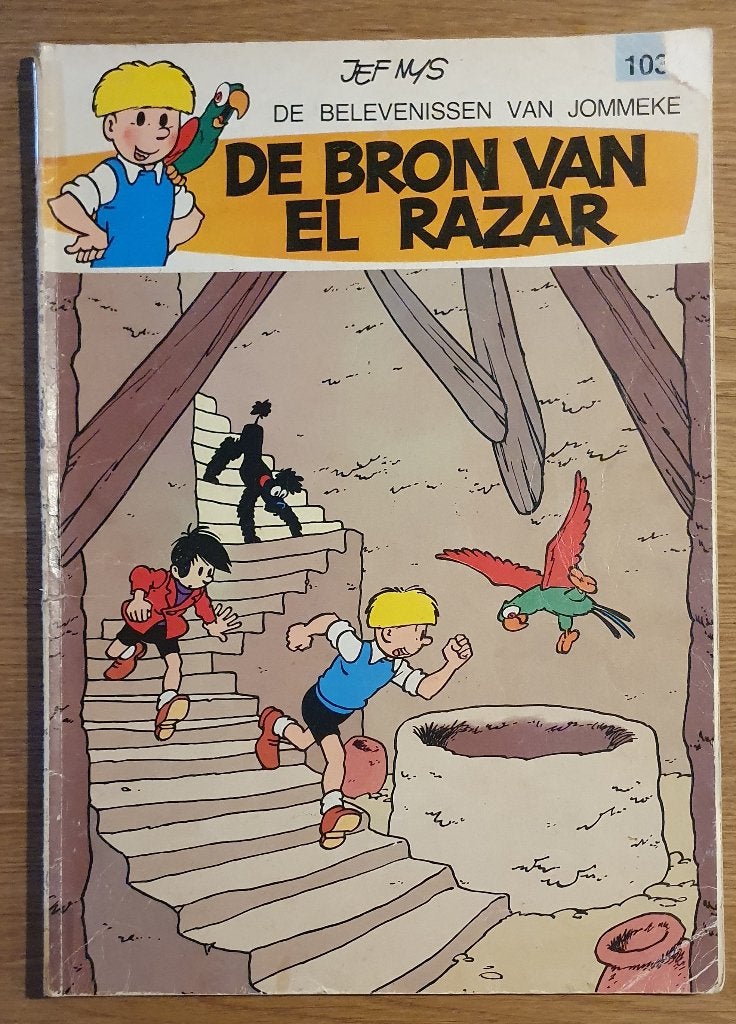 Jommeke - De bron van El Razar - 103 - 1e dr (1981) - Strip, Eén stripboek, Ophalen of Verzenden, Gelezen