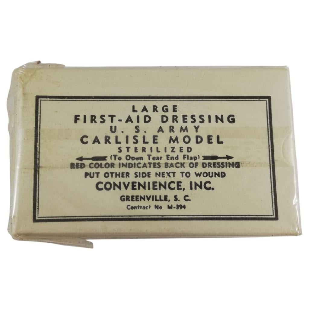 US Army – Large First-Aid Dressing, Ophalen of Verzenden, Landmacht, Overige typen