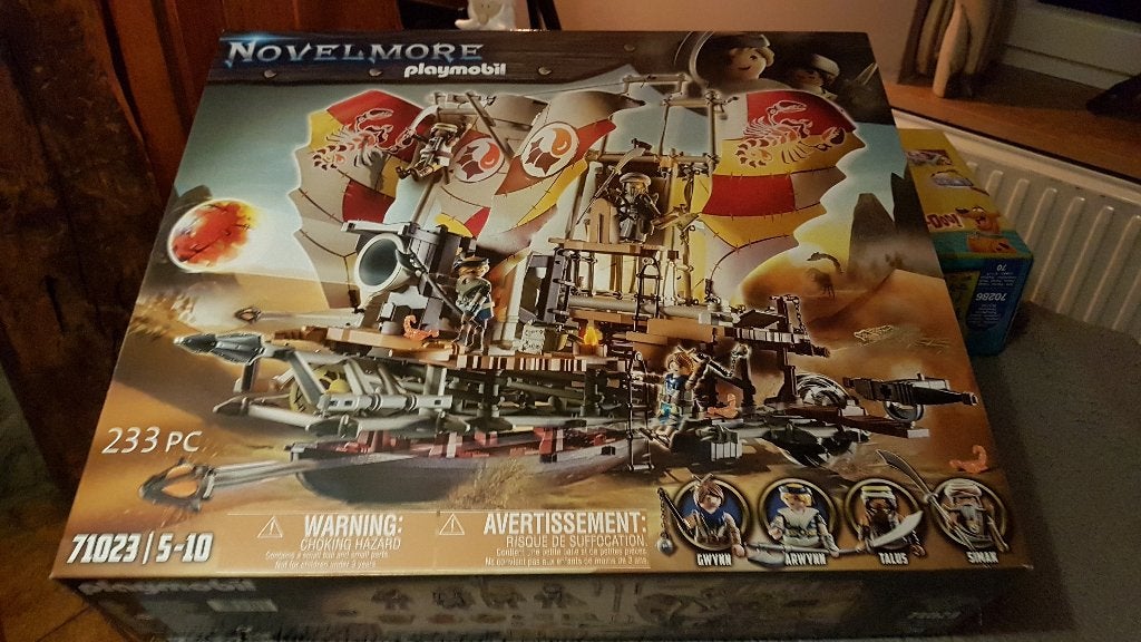 playmobil 71023 navire tempete de sable novelmore, Enlèvement ou Envoi, Neuf