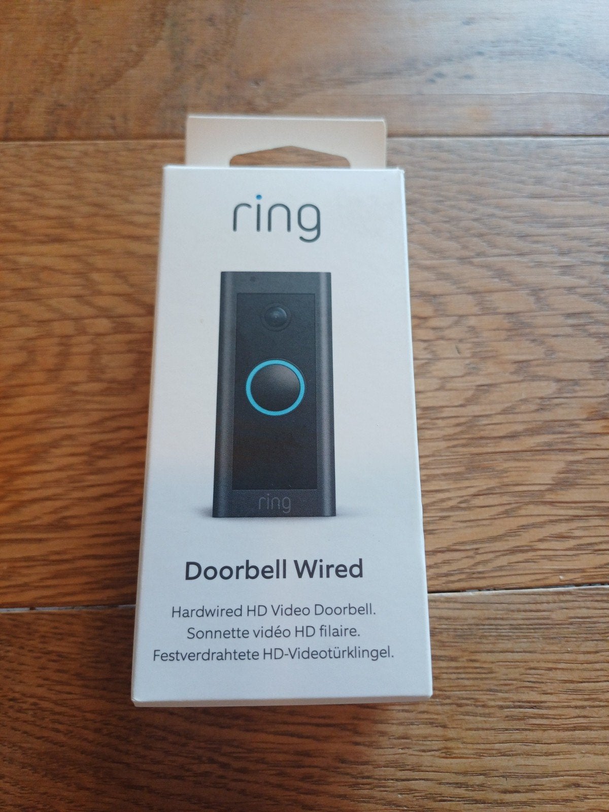 RING deurbel, Ophalen of Verzenden, Compatibel met smartphone, Nieuw, Bedraad