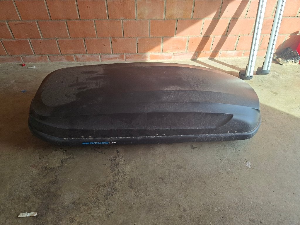 Dakkoffer + dakdragers voor bmw, Auto diversen, Ophalen, Gebruikt