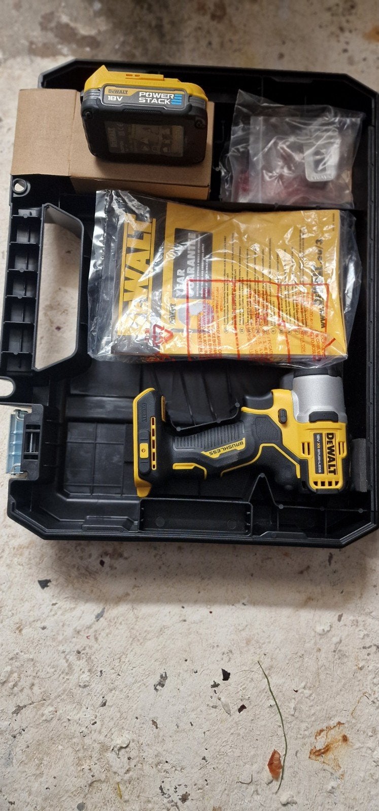Visseuse à chocs sans fil DeWalt DCF840E1T 192 Nm 18 V XR 1,, Bricolage & Construction, Enlèvement ou Envoi