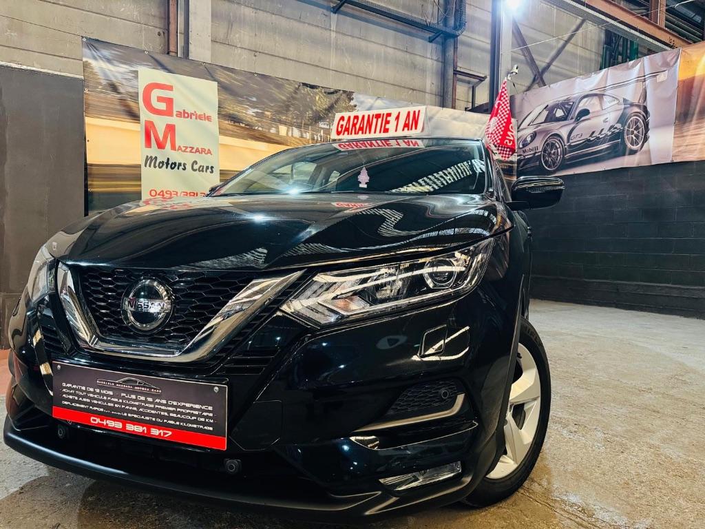 Nissan Qashqai 1.3i Cuir CarPlay GPS Caméra, Cuir, Achat, Éclairage LED, Entreprise