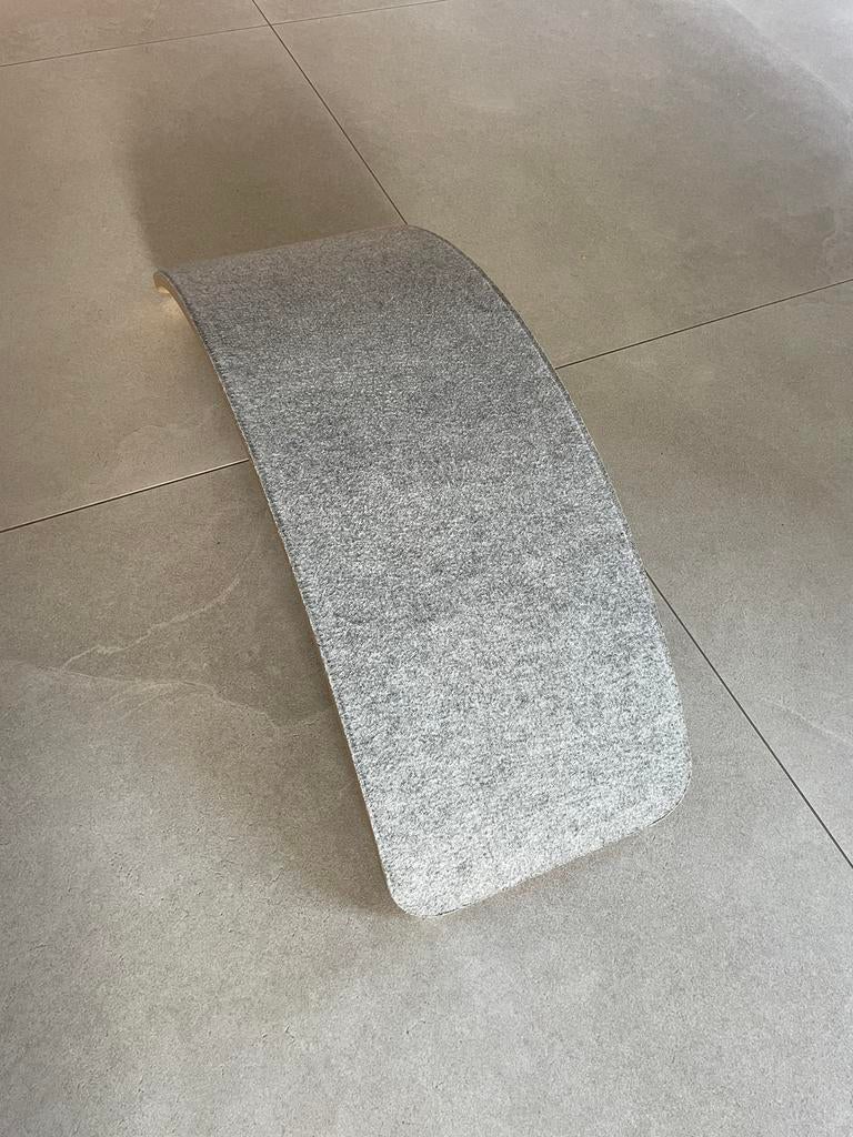 Wobbel original met vilt muisgrijs, Kinderen en Baby's, Speelgoed | Houten speelgoed, Zo goed als nieuw, Ophalen of Verzenden