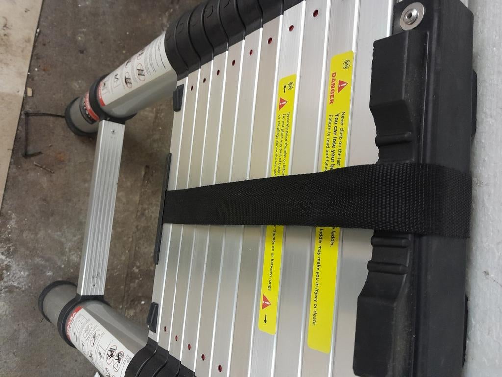 schuifladder, Ophalen, Ladder