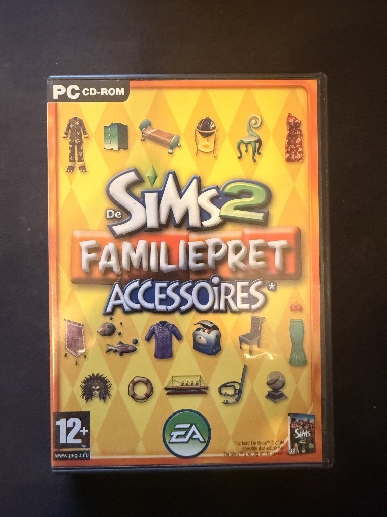 De Sims 2: Familiepret Accessoires – PC game, Ophalen of Verzenden, Gebruikt, Online